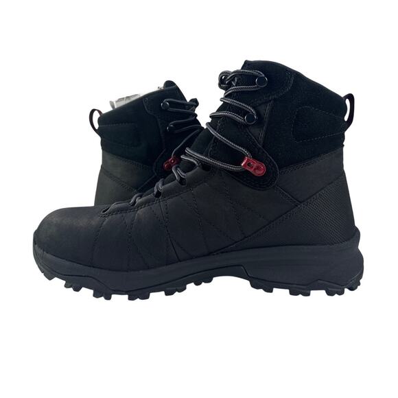 Kodiak Tagish Winter Boot Arctic Grip Mens 11 Black Leather Waterproof Insulated - Picture 2 of 12